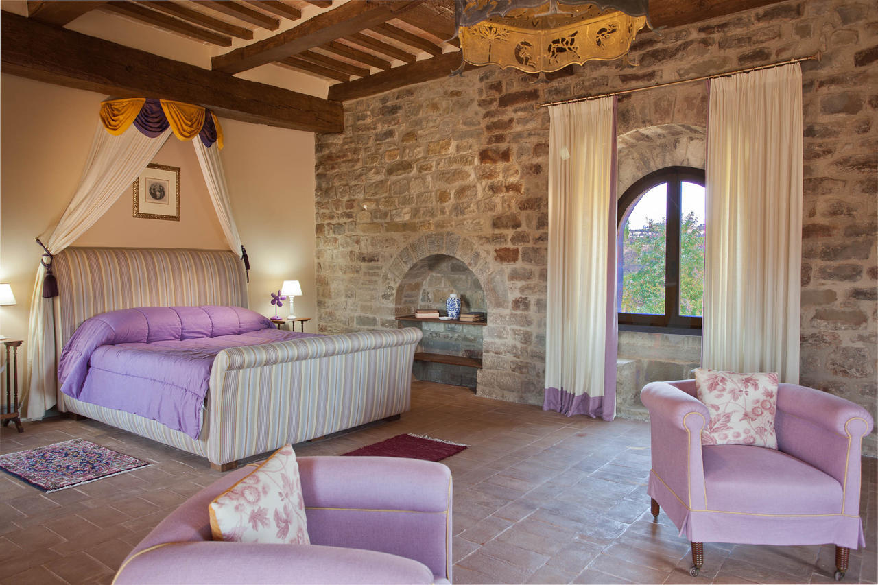 Gasthaus Castello Di Magrano Carbonesca Zimmer foto